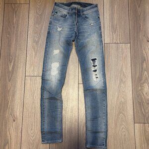 Diesel Distressed Slim Skinny Denim